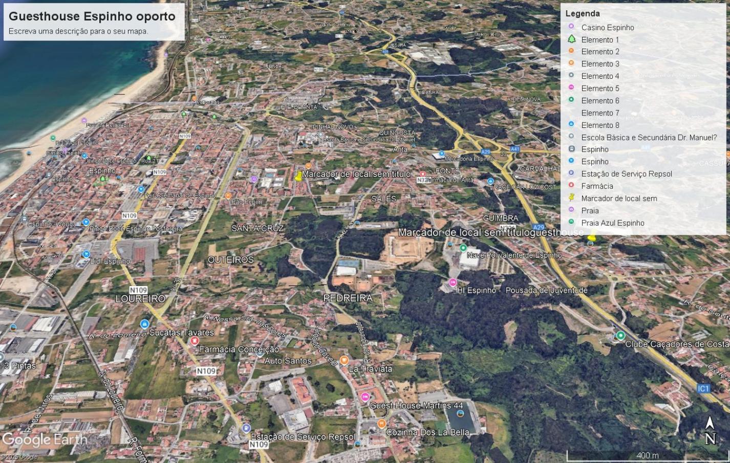 Guesthouse Pool & Sea Espinho Oporto Bagian luar foto